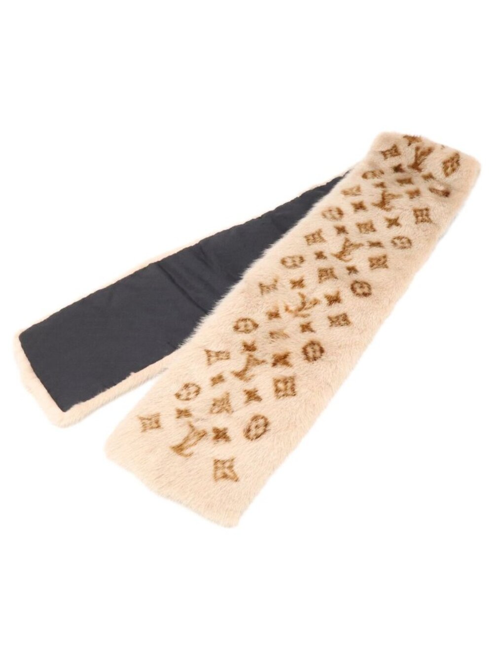 Louis Vuitton Echarpe Monogram Mink Tippet